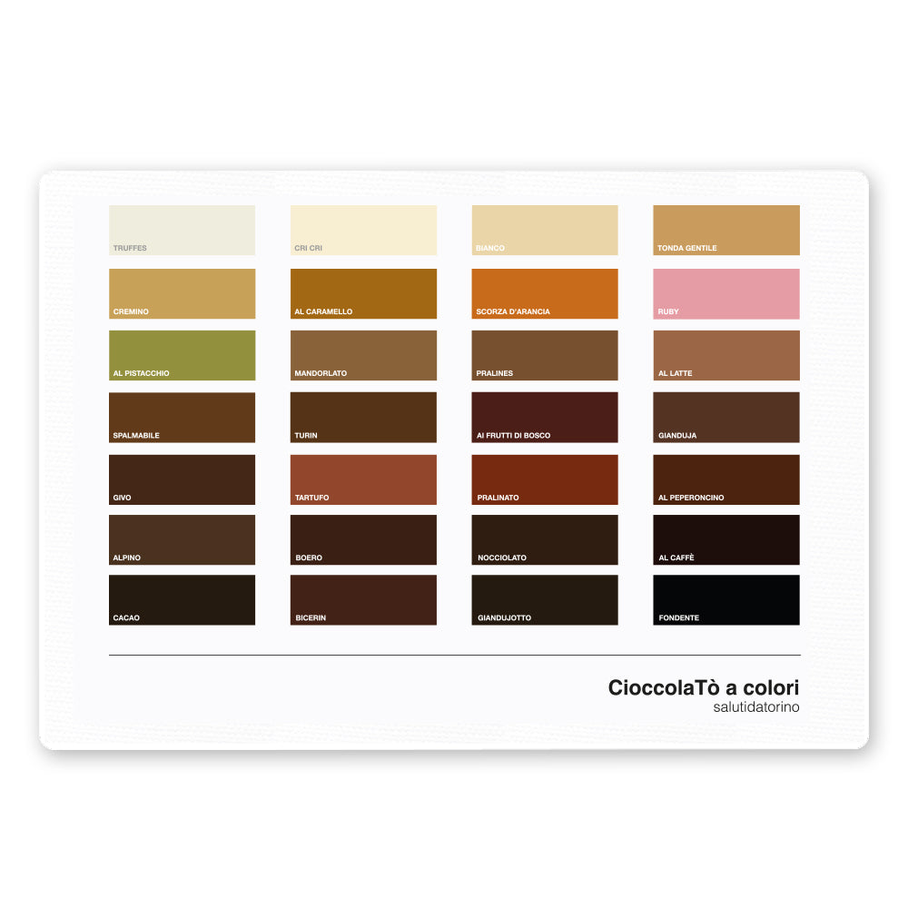 Tovaglietta CioccolaTò a colori