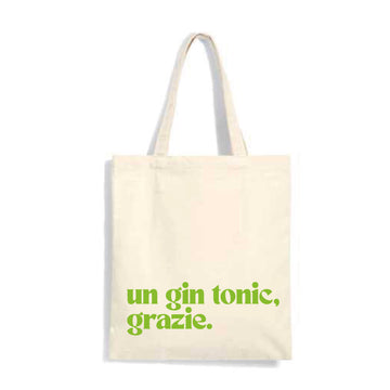 Shopper Un gin tonic grazie